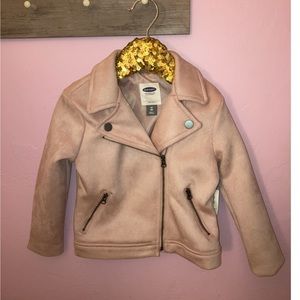 4t faux suede jacket